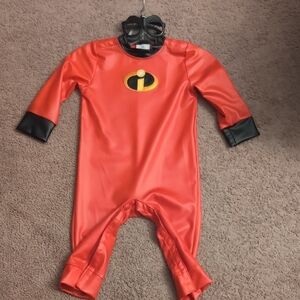 Red Superhero Costume with Mask